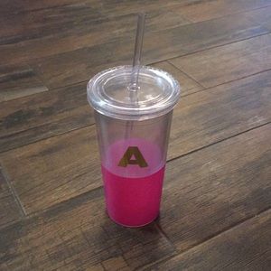 Kate Spade pink tumbler!!